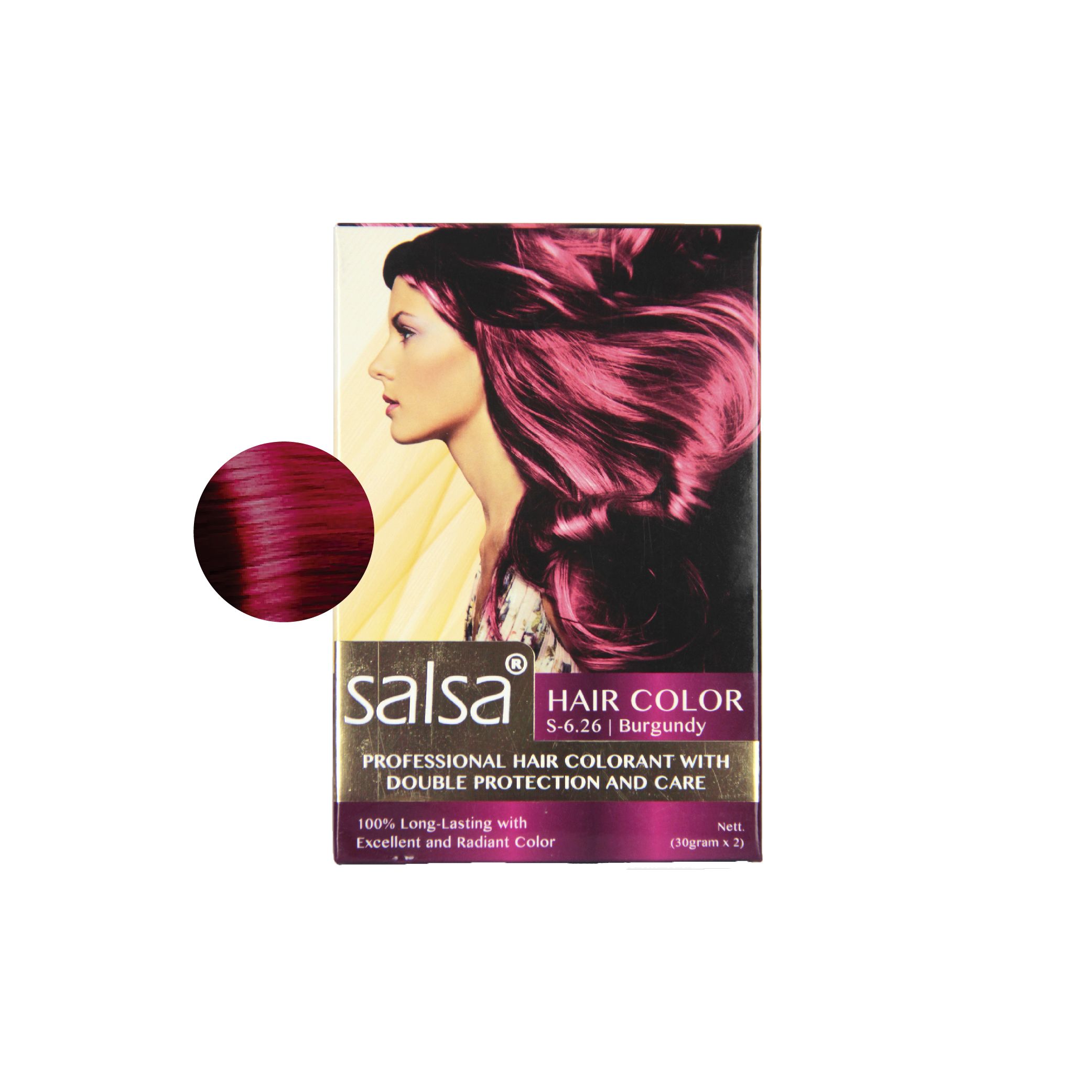 SALSA Hair Color (Burgundy) Salsa Cosmetics